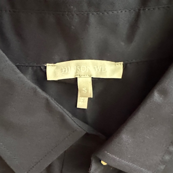 Classic Navy Button-Down Shirt Dress - Picture 3 of 6